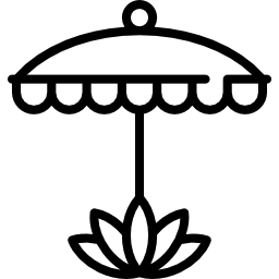 buddhistischer lotus icon