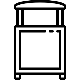 urna della spazzatura icona