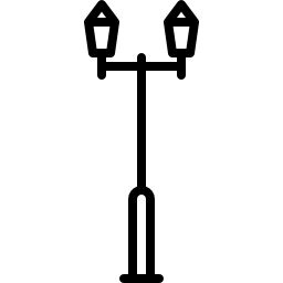 großer laternenpfahl icon