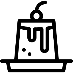 Крем-карамель иконка