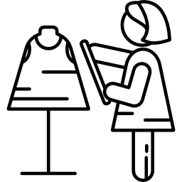 Sewing Woman icon