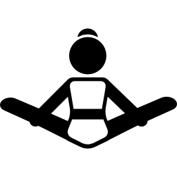 Female Stretching Legs icon