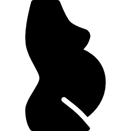 mulher grávida Ícone