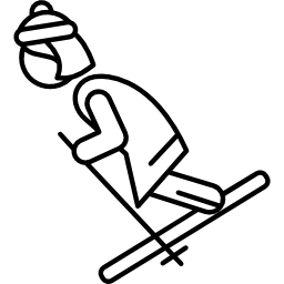 skifahrerin icon