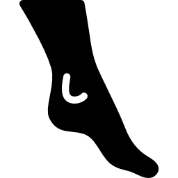 Женская нога иконка