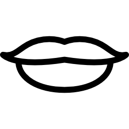 labios de mujer icono