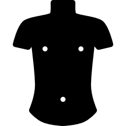 torso maschile icona