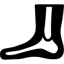 mannelijke voet icoon