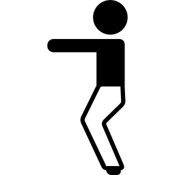 Man Stretching Position icon