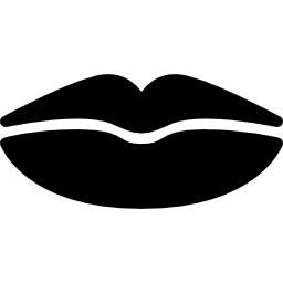 vrouw lippen icoon