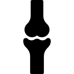 huesos de la rodilla icono