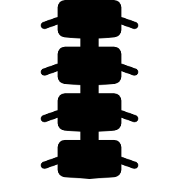 huesos espinales icono