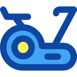 stationäres fahrrad icon