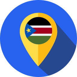 południowy sudan ikona