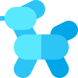 Воздушный шар собака иконка