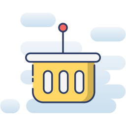 Shopping basket icon