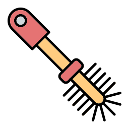 Cleaning brush icon