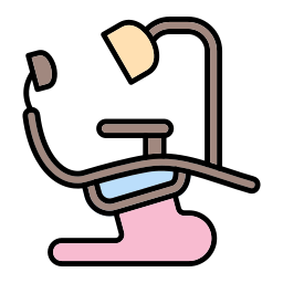 Dentist chair icon