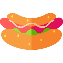 hot-dog Icône