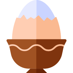 Boiled egg icon