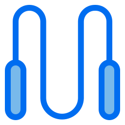 Jumping rope icon