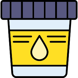 Urine sample icon