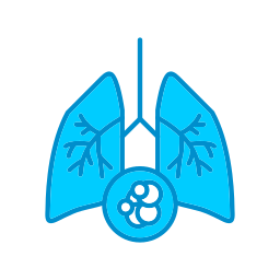 cancer du poumon Icône
