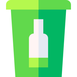 Glass container icon