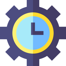 Time optimization icon