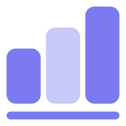 Graph bar icon