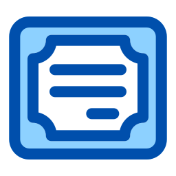 Certificate icon