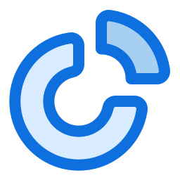 diagramme circulaire Icône