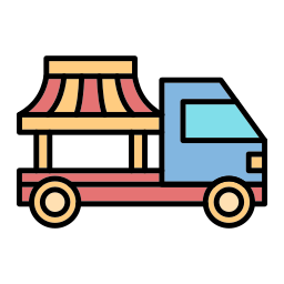 Food truck icon