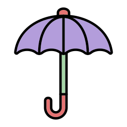 Зонт от солнца иконка
