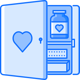 First aid kit icon