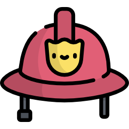casque de pompier Icône