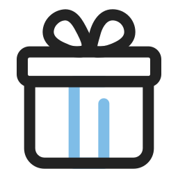 Gift box icon