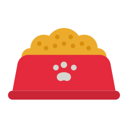 Pet bowl icon