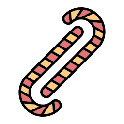 Candy cane icon