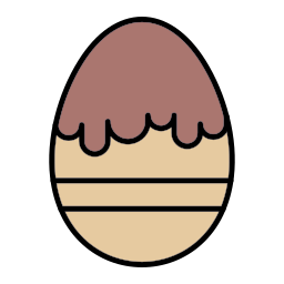 Шоколадное яйцо иконка