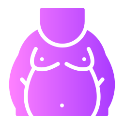 otyłość ikona