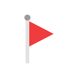 Flag symbol icon