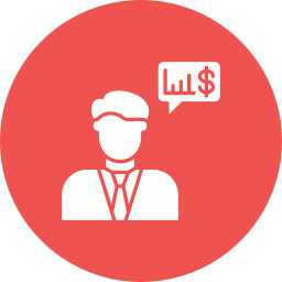 Financial advisor icon