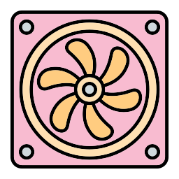 Cooling fan icon