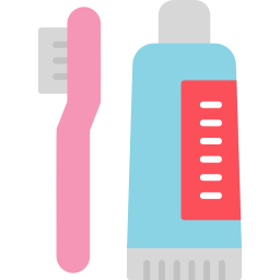 Tooth cleaning icon