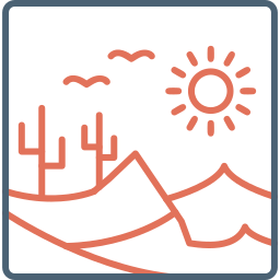 Desert icon