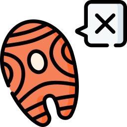 Fish allergy icon