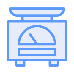 Kitchen scale icon