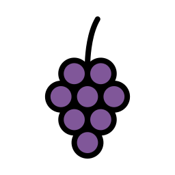 uvas icono