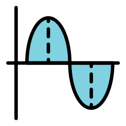 gráfico de ondas Ícone